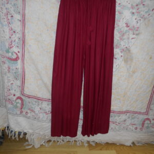Casual Maroon pant for women | Summer pant | Breatheable