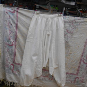 Cotton Yoga Off White Trousers Pants for Men
